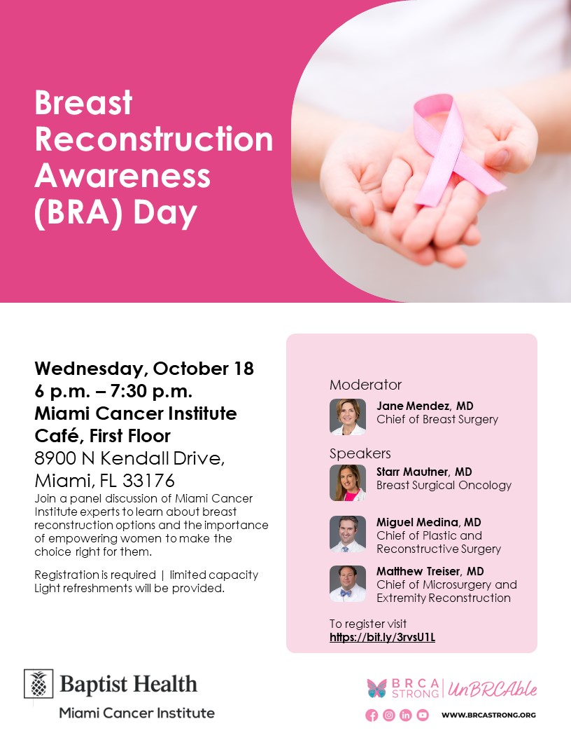 Breast Reconstruction Awareness – (BRA) Day - BRCAStrong